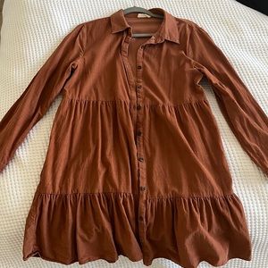 Roolee rust color dress